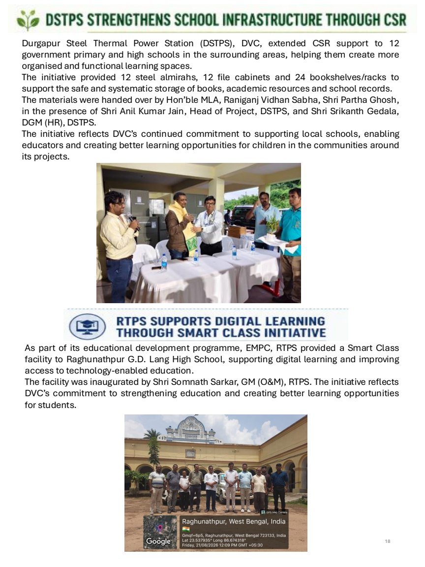 Page 18 of the August 2026 newsletter, original layout
