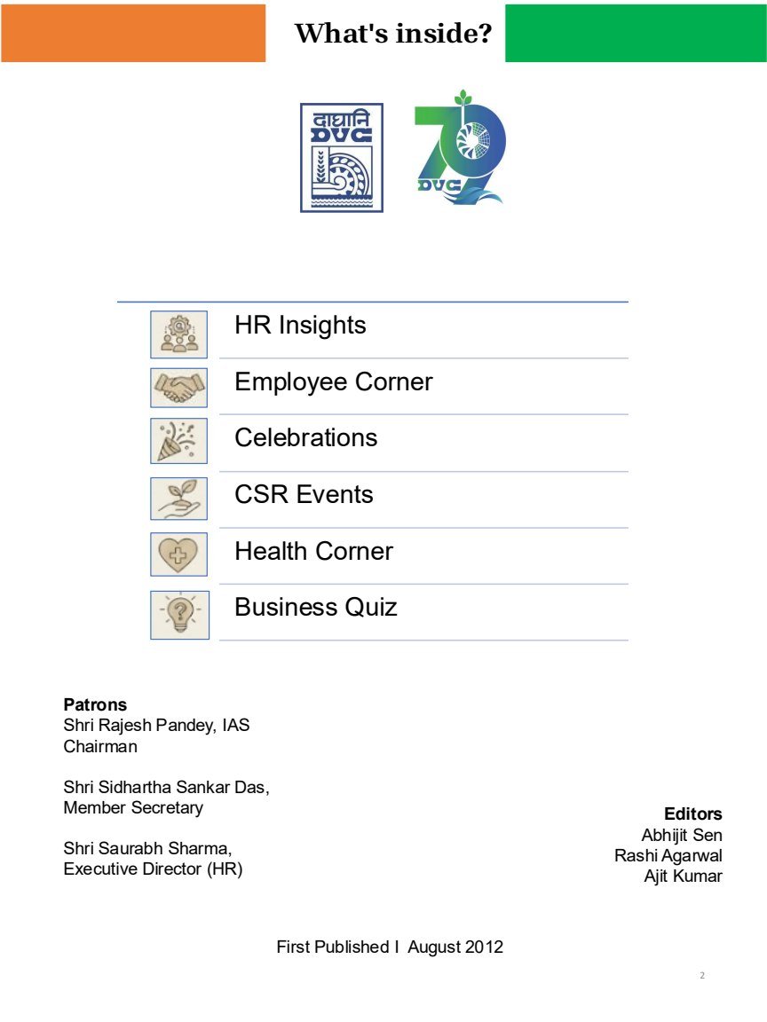 Page 2 of the August 2026 newsletter, original layout